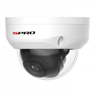 SPRO 8MP IP IR Fixed Vandal Resistant Dome Camera