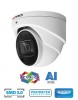 SPRO 8MP IP Turret Camera 2.8mm 50m IR AI PRO (White)