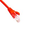Cat 5 0.5m Patch Lead in Red (Pack of 5)