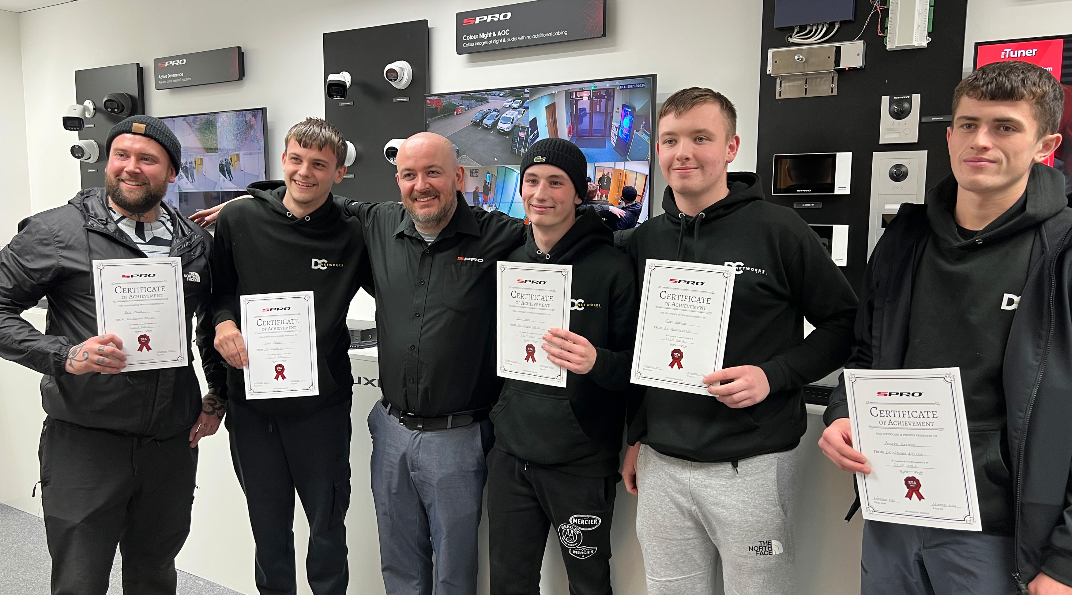 Our latest training day  all installers passed with flying colours!