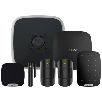 Ajax DoubleDeck Hub2 Wireless (Standard PIR) Starter Kit 3 - Black (35656)