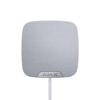 Ajax Fibra HomeSiren Internal Sounder, White (46707)