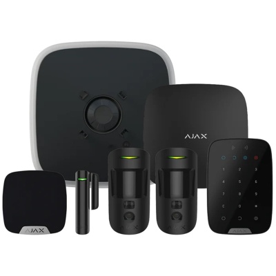 Ajax Superior Wireless Alarm Kit10 S,Black (90780)