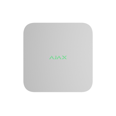 Ajax NVR 8 channels (8EU) - White (77612)