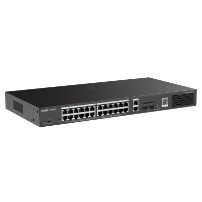 Ruijie 24 Port GIGABIT Managed POE Switch With 2 Uplink Ports, Smart Cloud