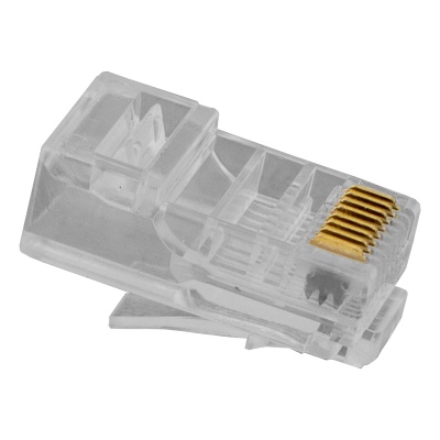 RJ45 CAT6 Connector 100pcs/pack Rapid Fit